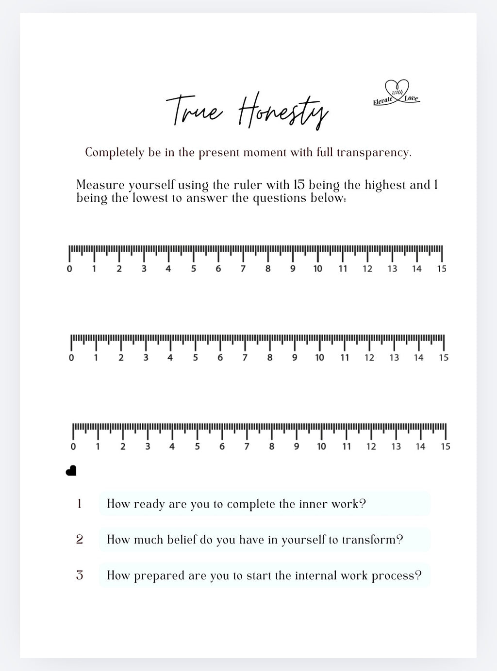 Inner Work Planner