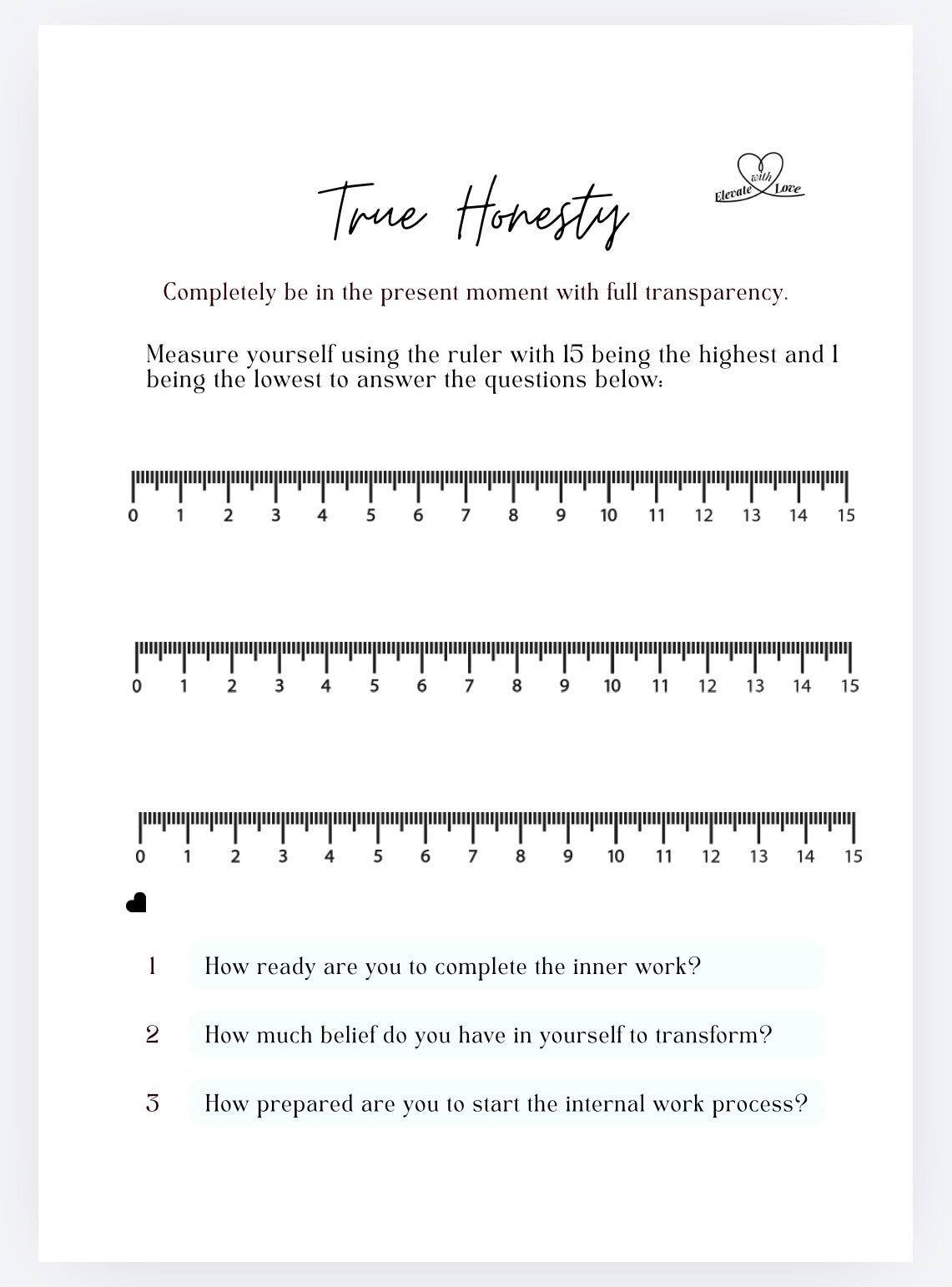 Inner Work Planner