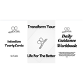 Digital Download Version-Intention Yearly Cards and Daily Intention Guidance Book