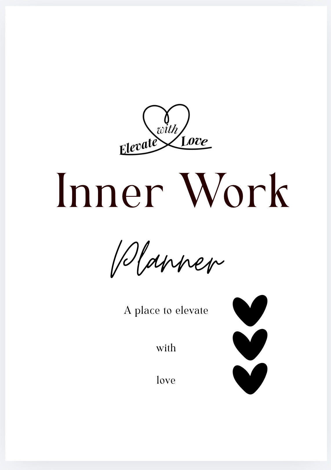 Inner Work Planner