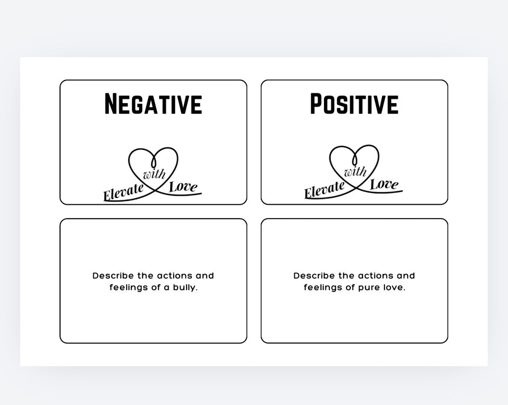 Negative & Positive Playing Cards
