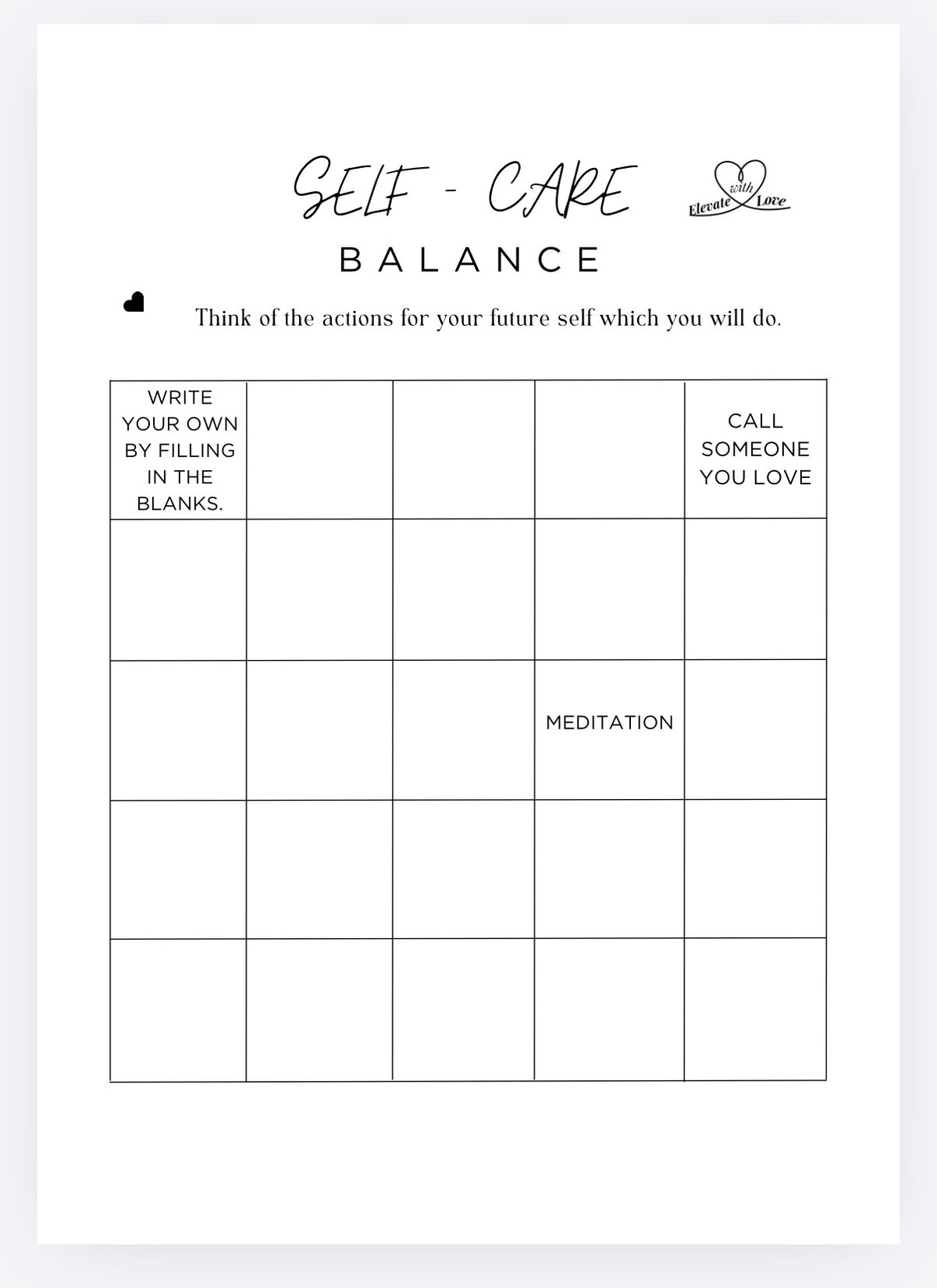 Inner Work Planner