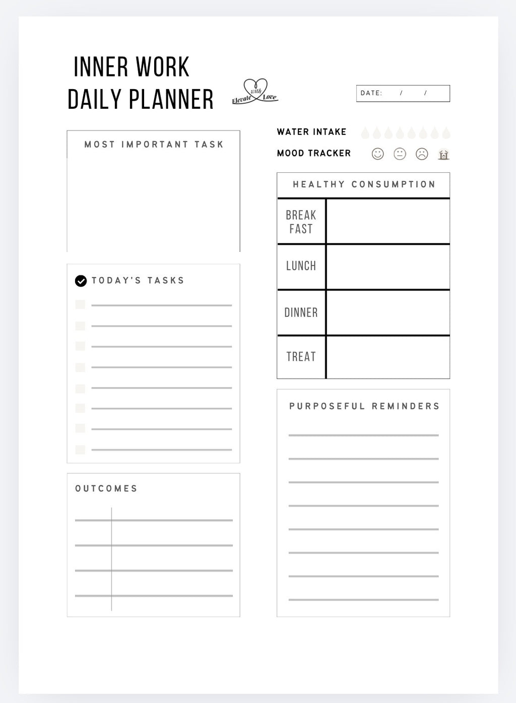 Inner Work Planner