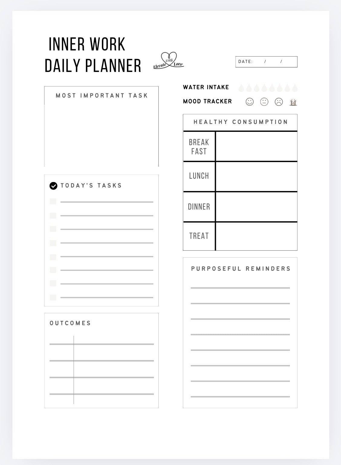 Inner Work Planner