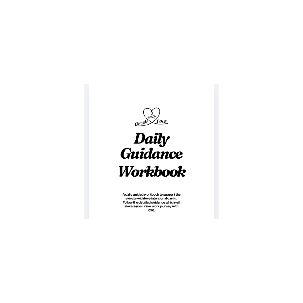 Digital Download Version-Intention Yearly Cards and Daily Intention Guidance Book