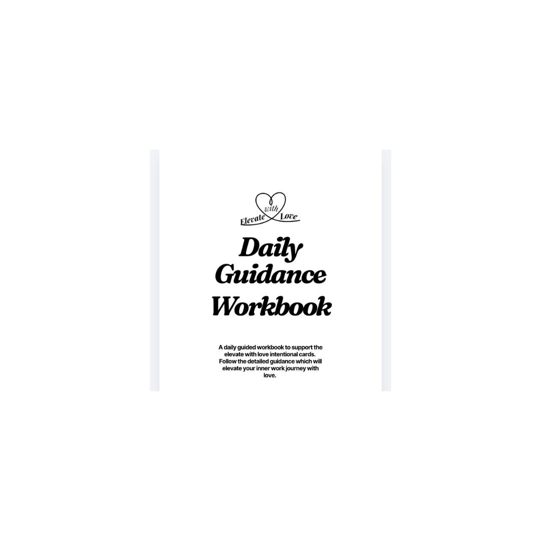 Digital Download Version-Intention Yearly Cards and Daily Intention Guidance Book